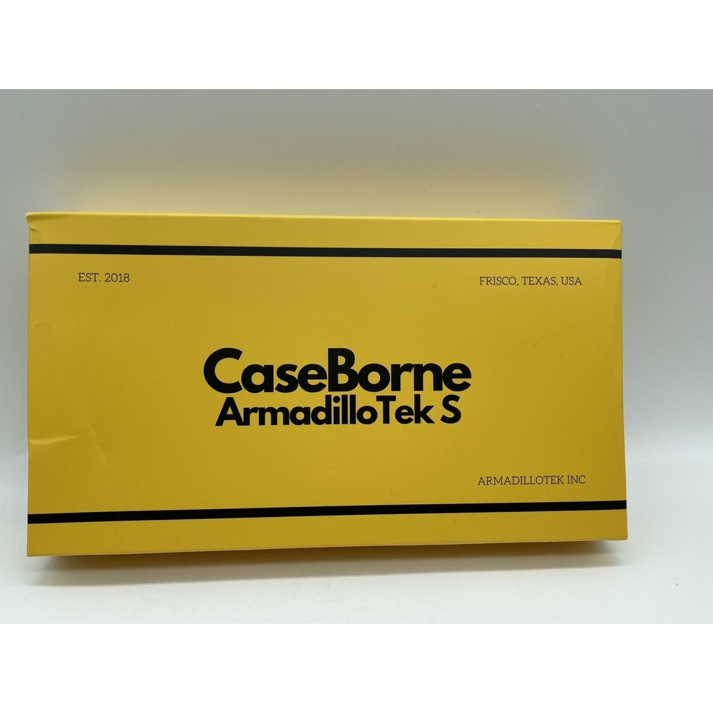 CaseBorne Armadillo Tek iPhone 13 Pro Max Rugged Case Black‎ New In Box